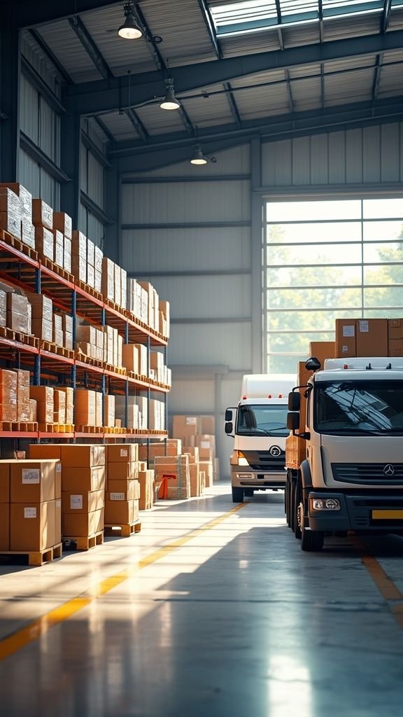 Freight forwarding services in action at Apex One Freight’s operations center